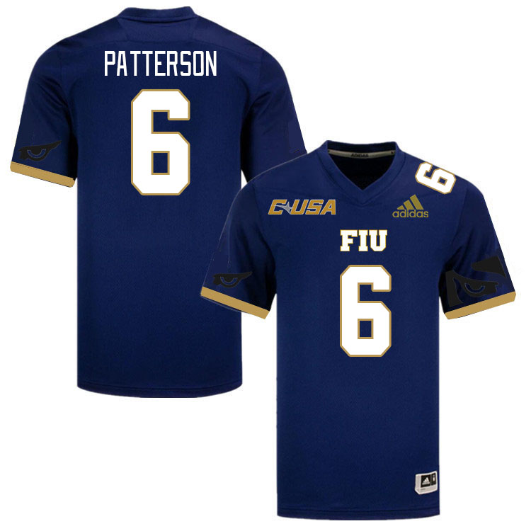 Men-Youth #6 Antonio Patterson Florida International Panthers College Football Jerseys Stitched Sale